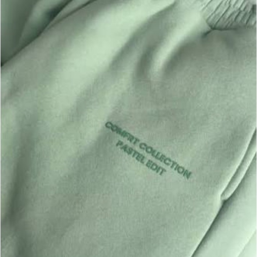C O M F R T 💚 Pastel Collection Green Heavy Weight Sweat Pants Joggers - Picture 2 of 8